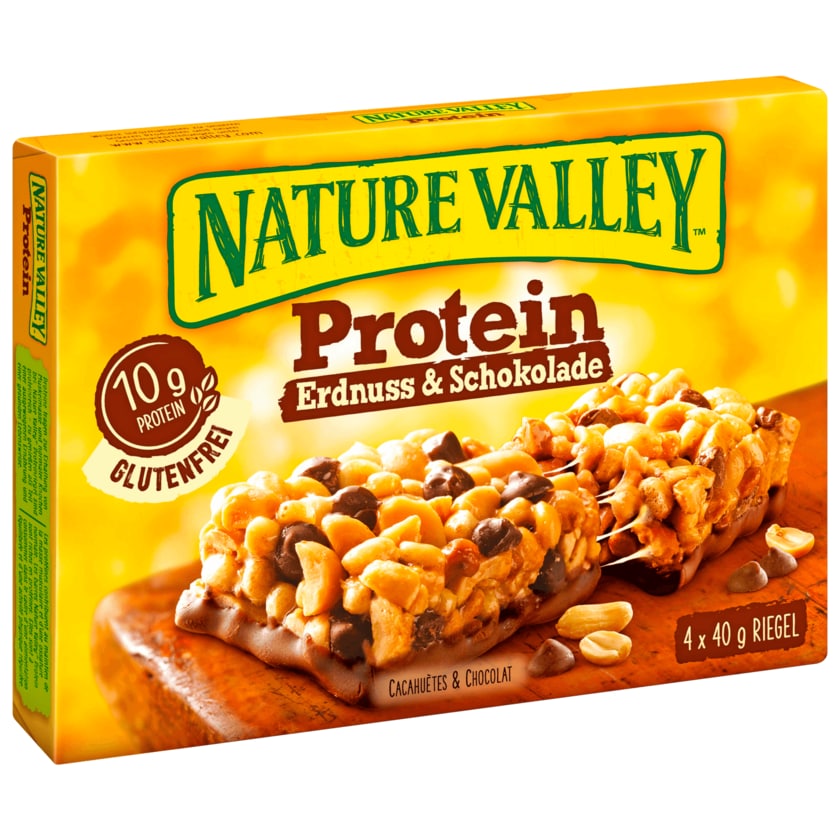Nature Valley Proteinriegel Erdnuss & Schokolade 4X40g